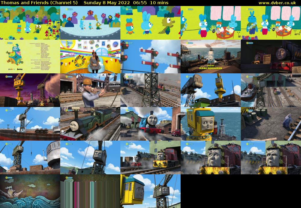 Thomas and Friends (Channel 5) Sunday 8 May 2022 06:55 - 07:05