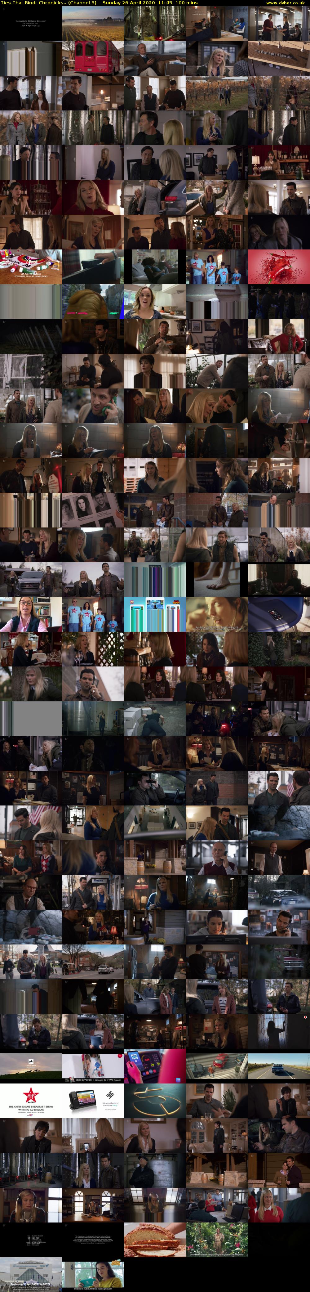 Ties That Bind: Chronicle... (Channel 5) Sunday 26 April 2020 11:45 - 13:25