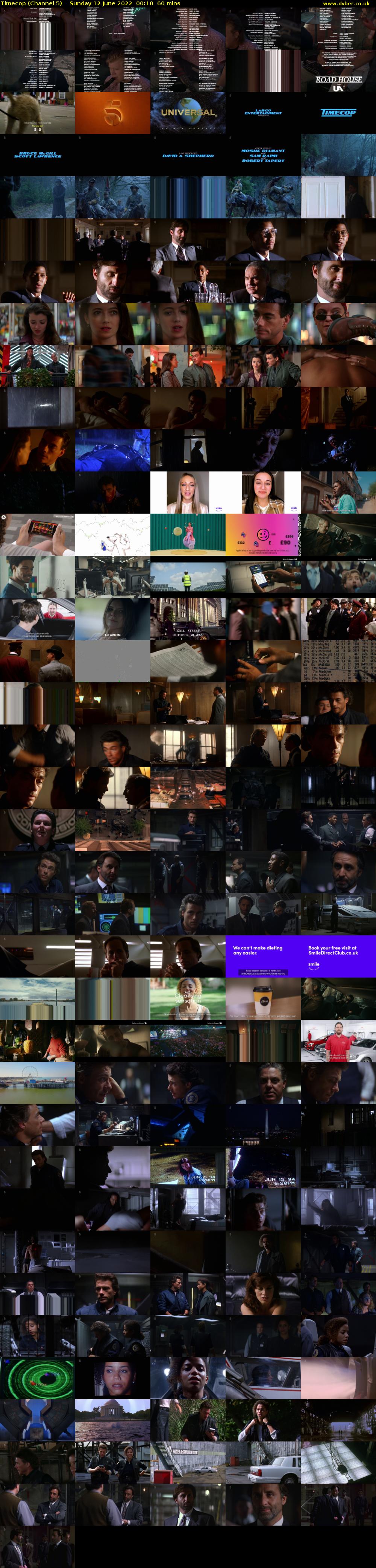 Timecop (Channel 5) Sunday 12 June 2022 00:10 - 01:10