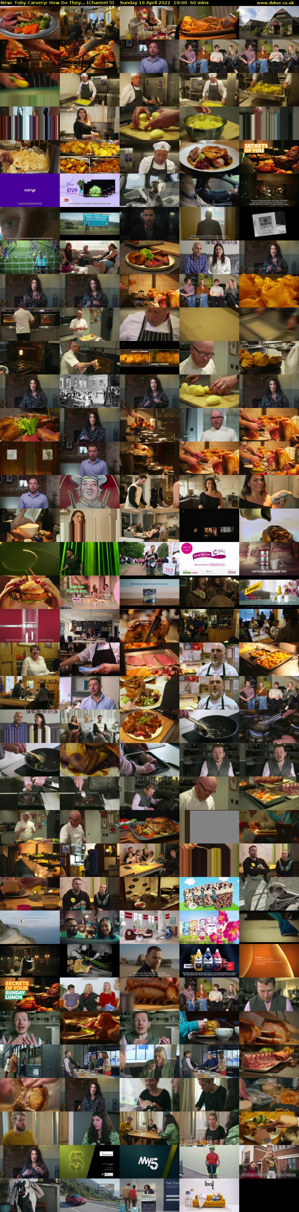 Toby Carvery: How Do They... (Channel 5) Sunday 10 April 2022 19:00 - 20:00
