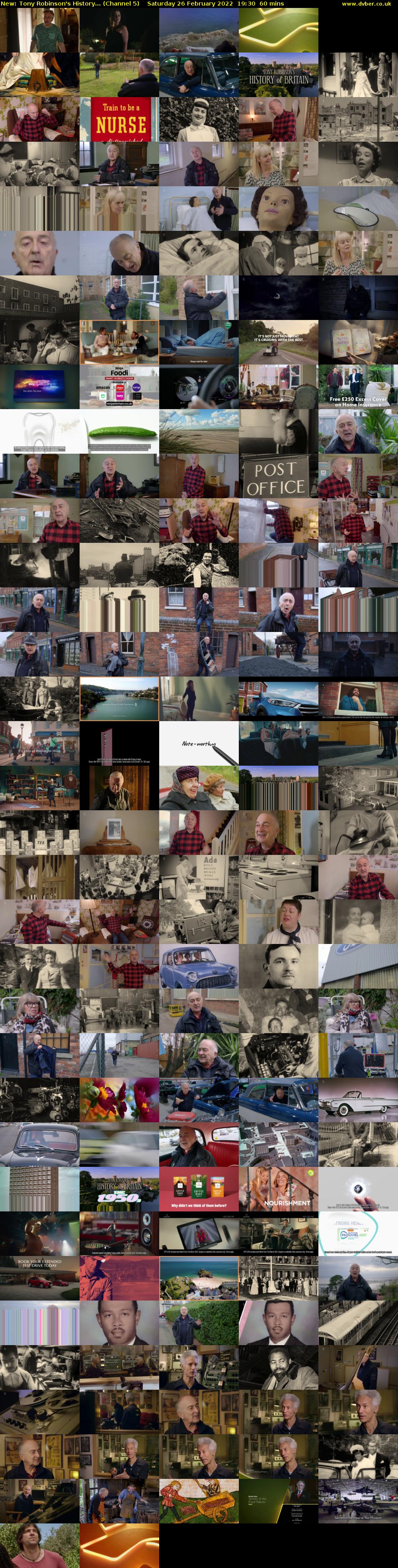 Tony Robinson's History... (Channel 5) Saturday 26 February 2022 19:30 - 20:30