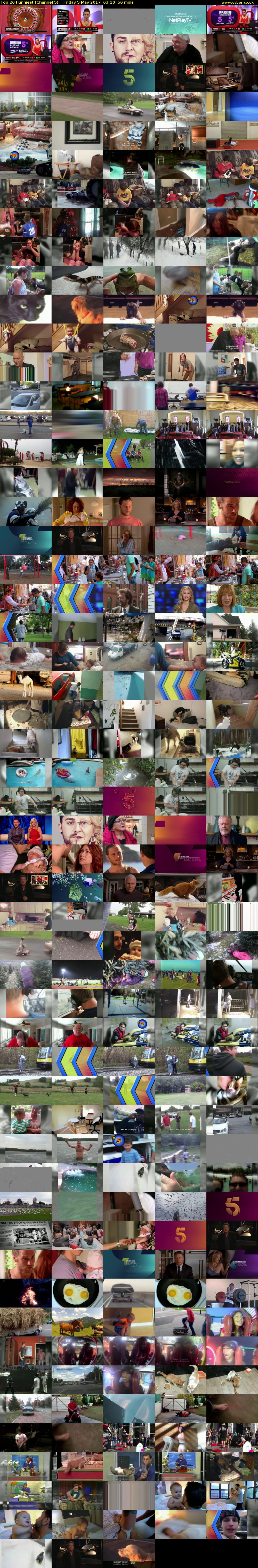 Top 20 Funniest (Channel 5) Friday 5 May 2017 03:10 - 04:00