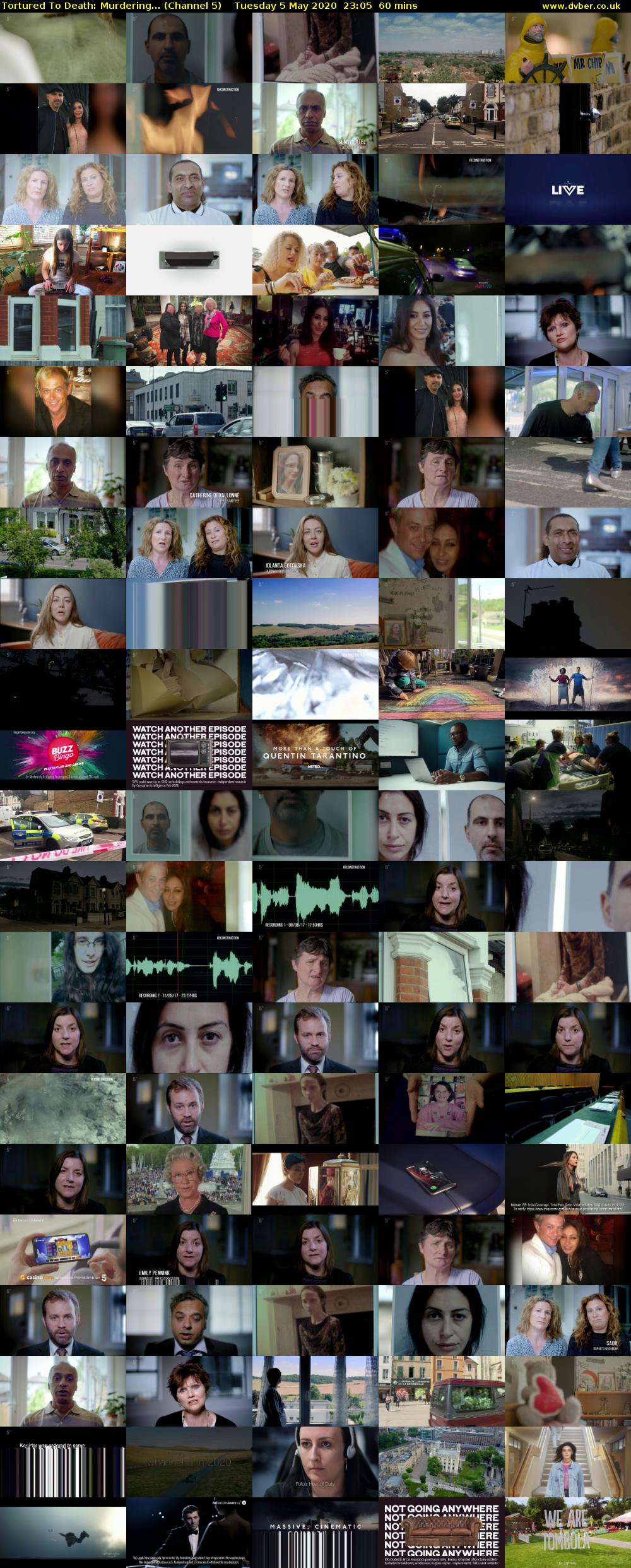 Tortured To Death: Murdering... (Channel 5) Tuesday 5 May 2020 23:05 - 00:05