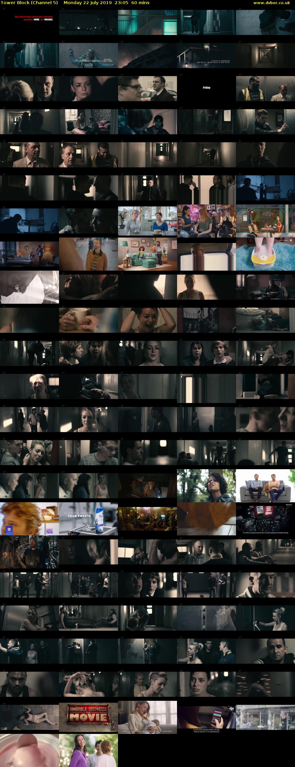 Tower Block (Channel 5) Monday 22 July 2019 23:05 - 00:05