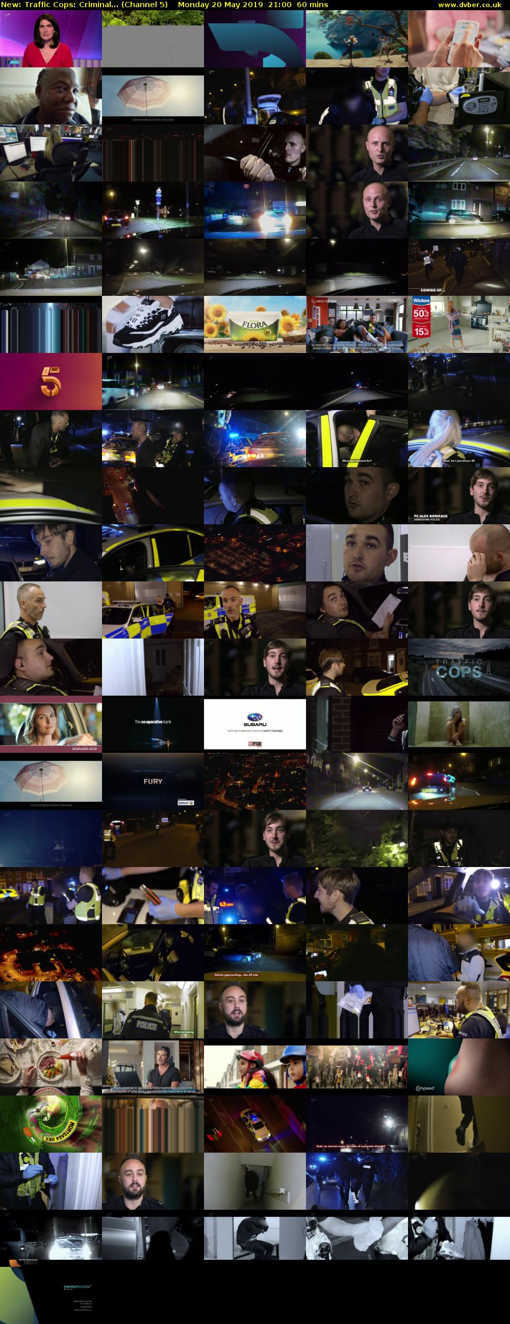 Traffic Cops: Criminal... (Channel 5) Monday 20 May 2019 21:00 - 22:00