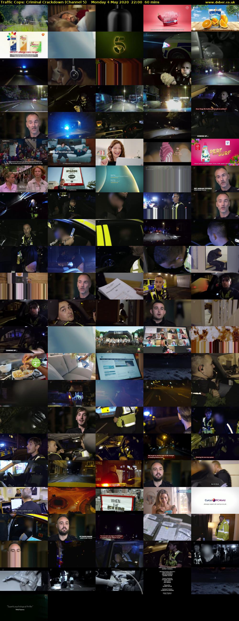 Traffic Cops: Criminal Crackdown (Channel 5) Monday 4 May 2020 22:00 - 23:00