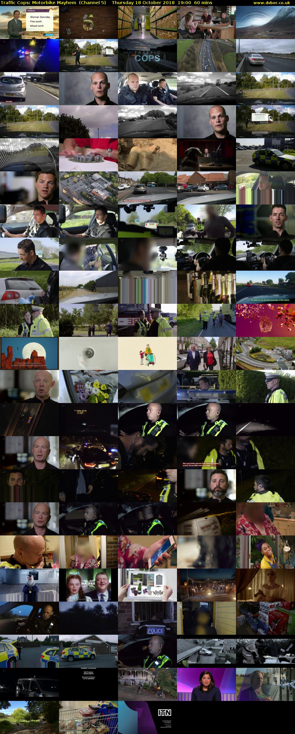Traffic Cops: Motorbike Mayhem  (Channel 5) Thursday 18 October 2018 19:00 - 20:00
