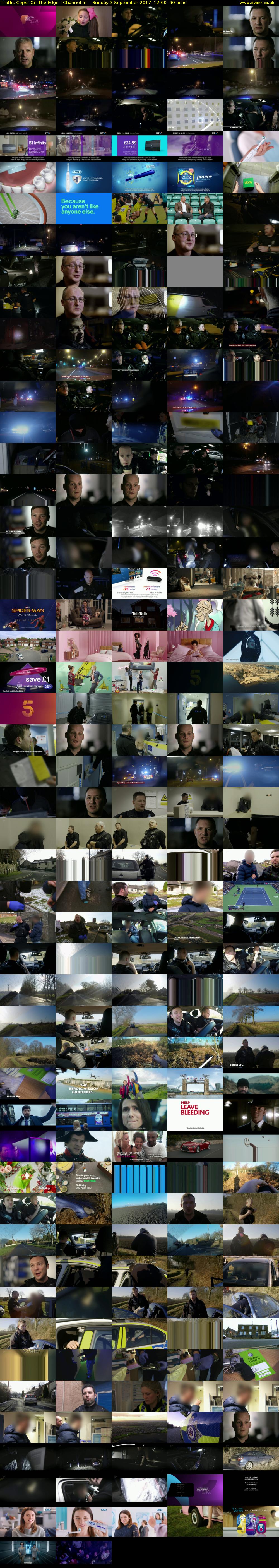 Traffic Cops: On The Edge  (Channel 5) Sunday 3 September 2017 17:00 - 18:00