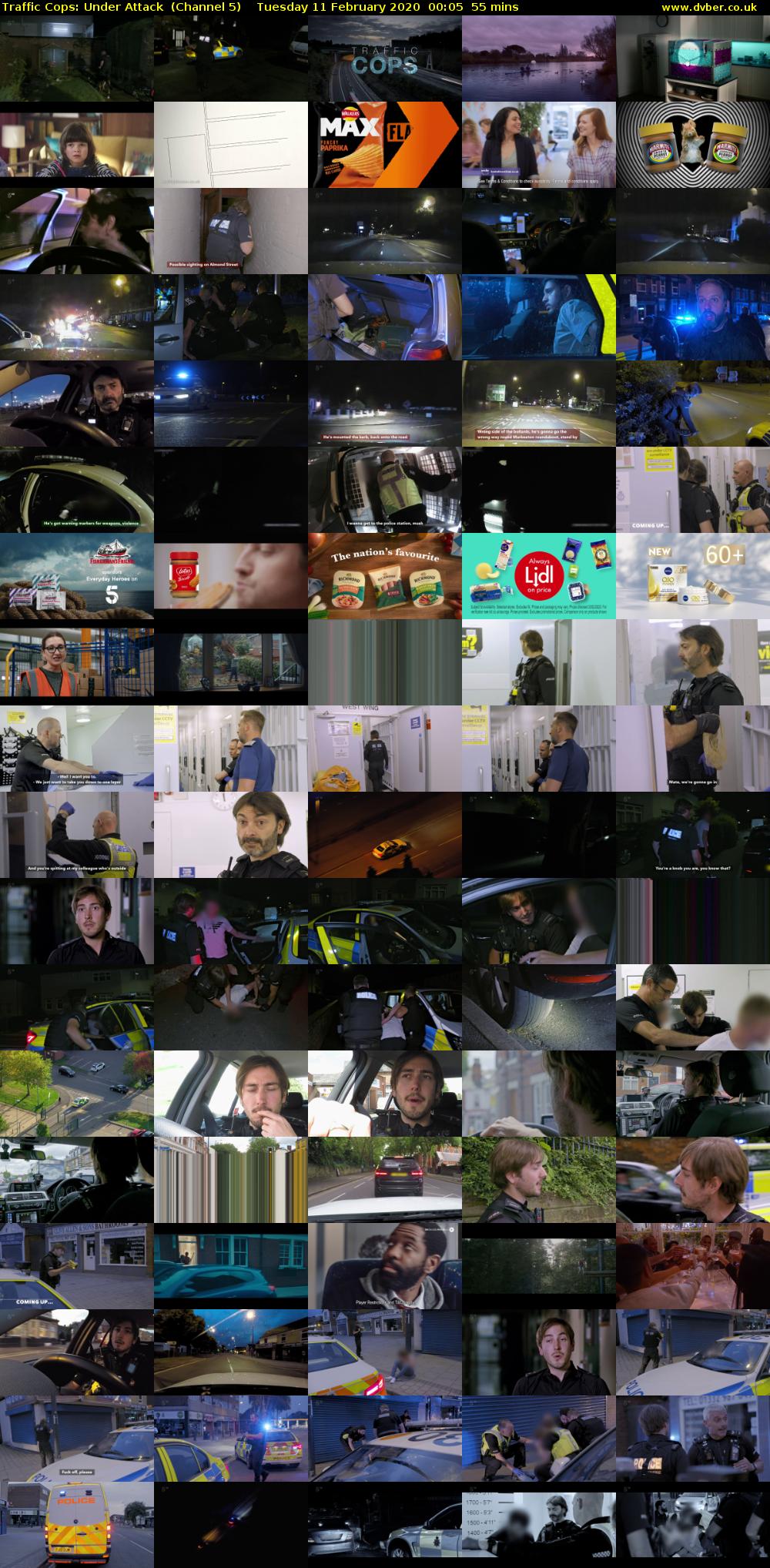 Traffic Cops: Under Attack  (Channel 5) Tuesday 11 February 2020 00:05 - 01:00