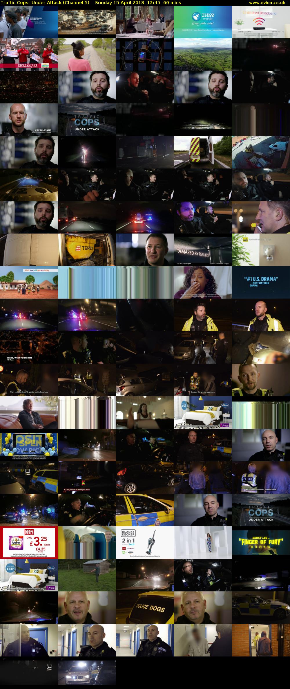 Traffic Cops: Under Attack (Channel 5) Sunday 15 April 2018 12:45 - 13:45