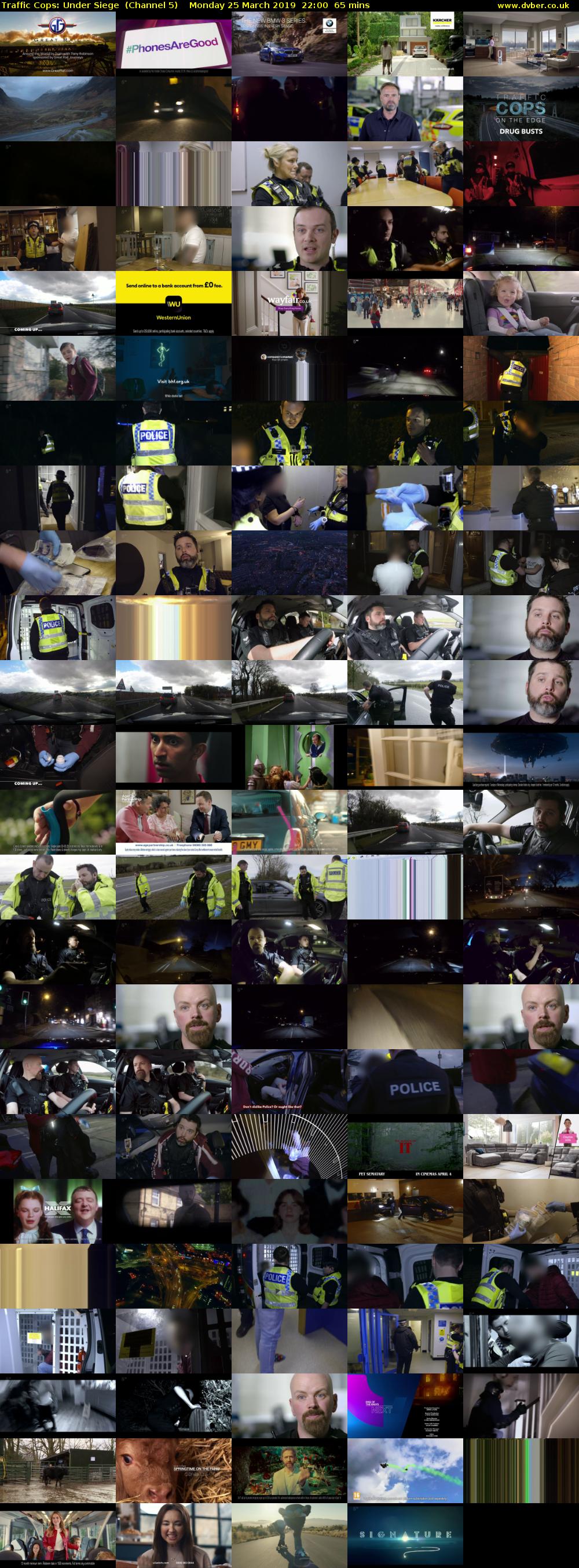 Traffic Cops: Under Siege  (Channel 5) Monday 25 March 2019 22:00 - 23:05
