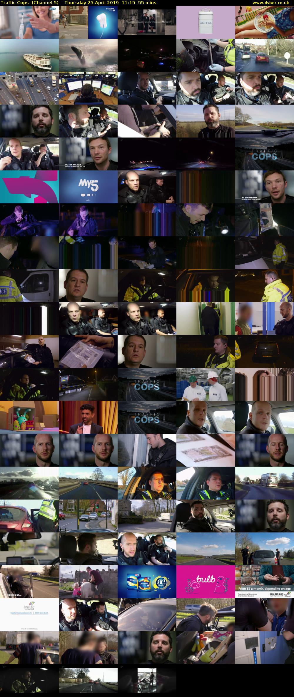 Traffic Cops  (Channel 5) Thursday 25 April 2019 11:15 - 12:10