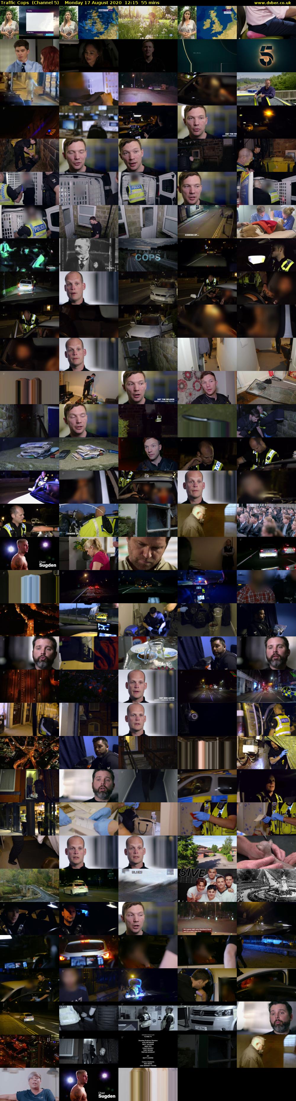 Traffic Cops  (Channel 5) Monday 17 August 2020 12:15 - 13:10