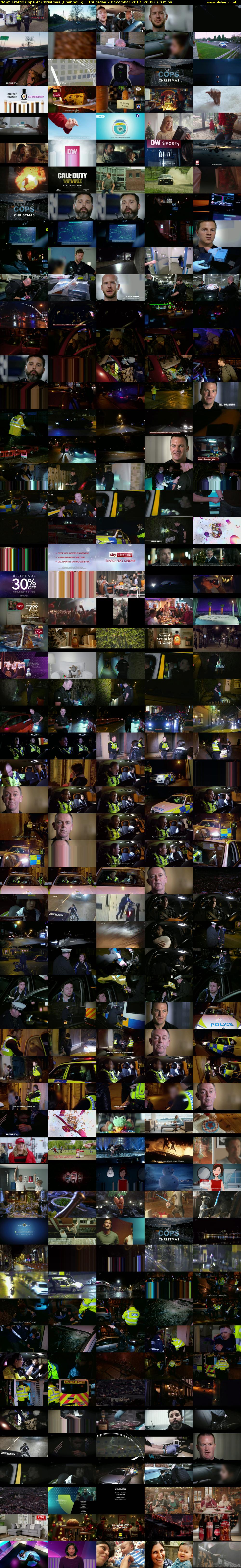 Traffic Cops At Christmas (Channel 5) Thursday 7 December 2017 20:00 - 21:00