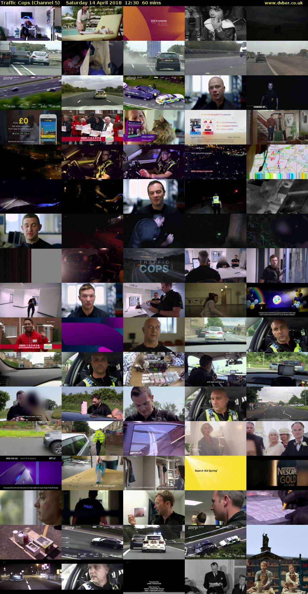 Traffic Cops (Channel 5) Saturday 14 April 2018 12:30 - 13:30