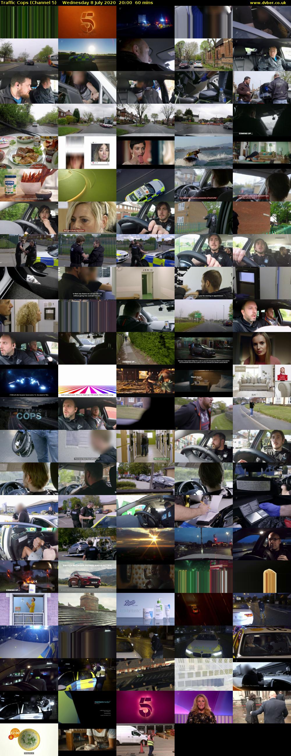 Traffic Cops (Channel 5) Wednesday 8 July 2020 20:00 - 21:00