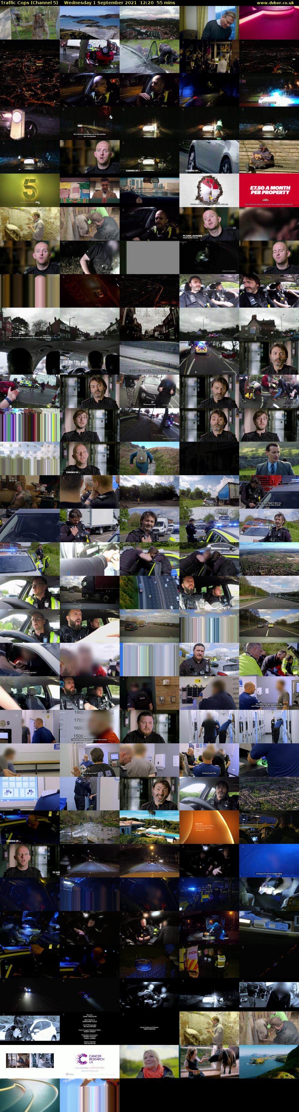 Traffic Cops (Channel 5) Wednesday 1 September 2021 12:20 - 13:15