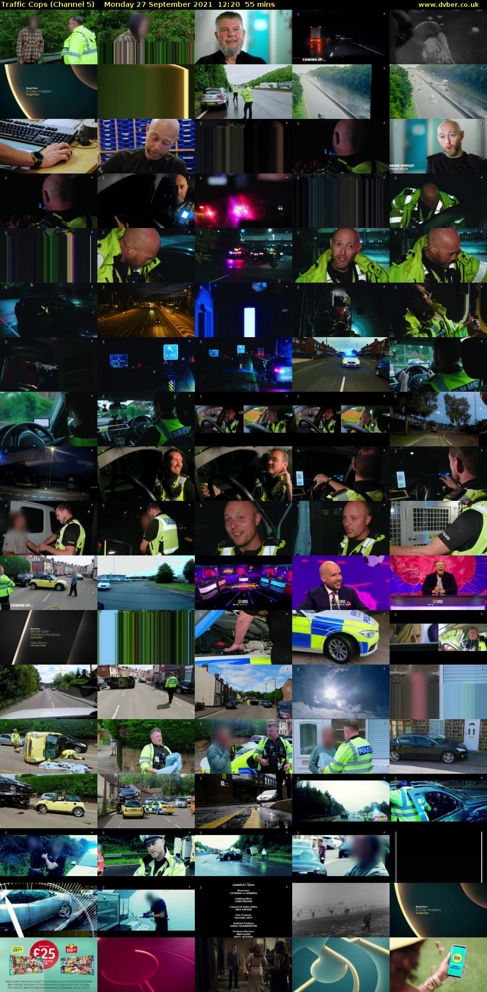 Traffic Cops (Channel 5) Monday 27 September 2021 12:20 - 13:15