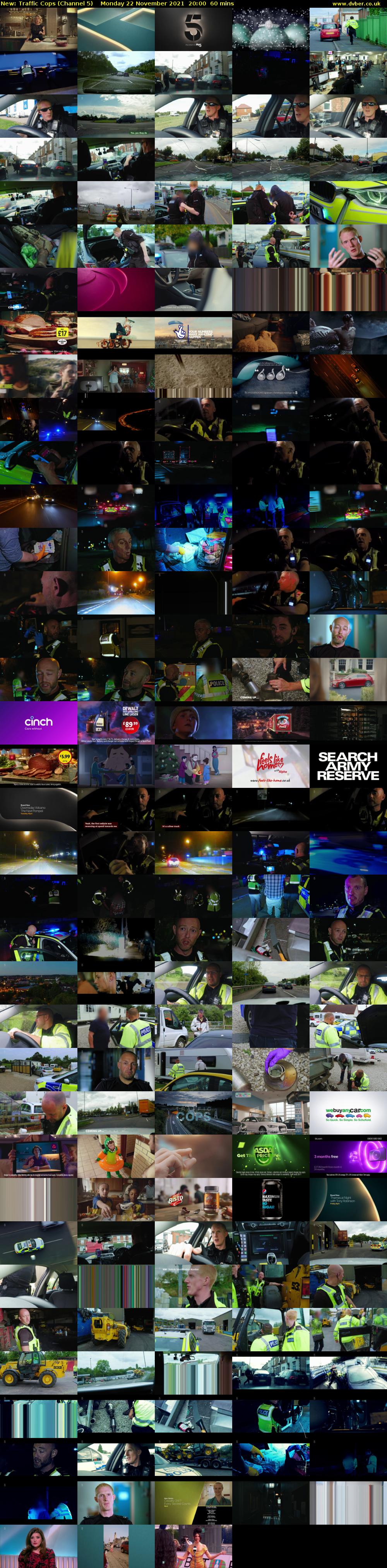 Traffic Cops (Channel 5) Monday 22 November 2021 20:00 - 21:00