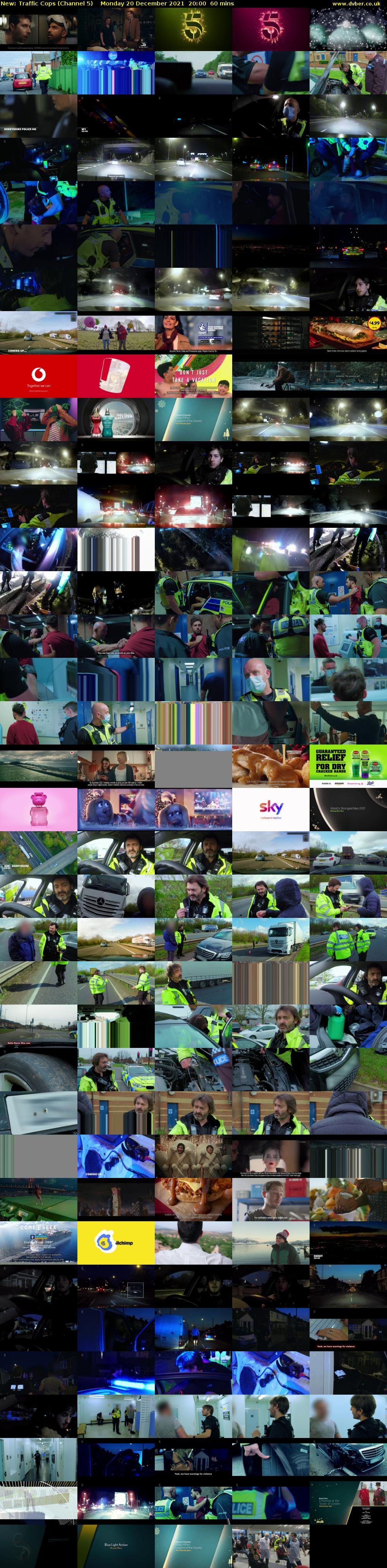 Traffic Cops (Channel 5) Monday 20 December 2021 20:00 - 21:00