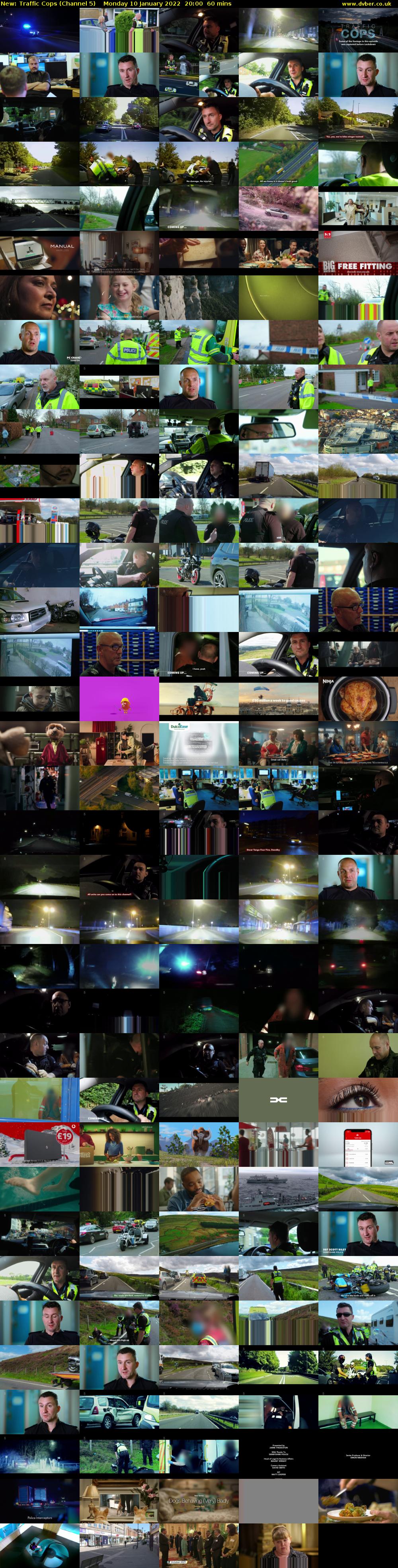 Traffic Cops (Channel 5) Monday 10 January 2022 20:00 - 21:00