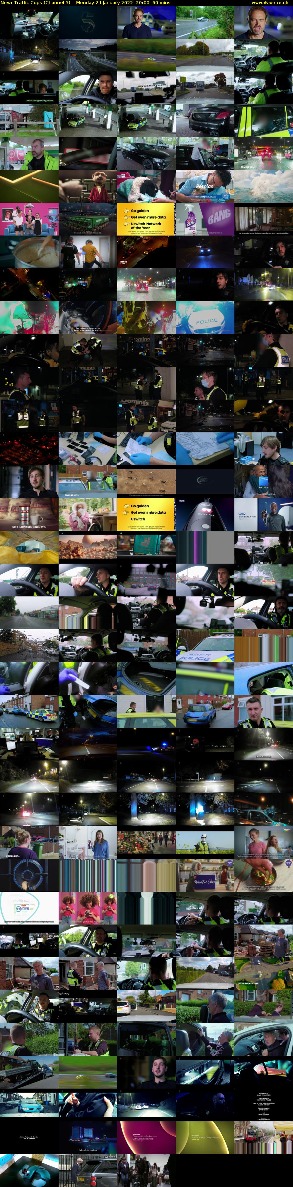 Traffic Cops (Channel 5) Monday 24 January 2022 20:00 - 21:00