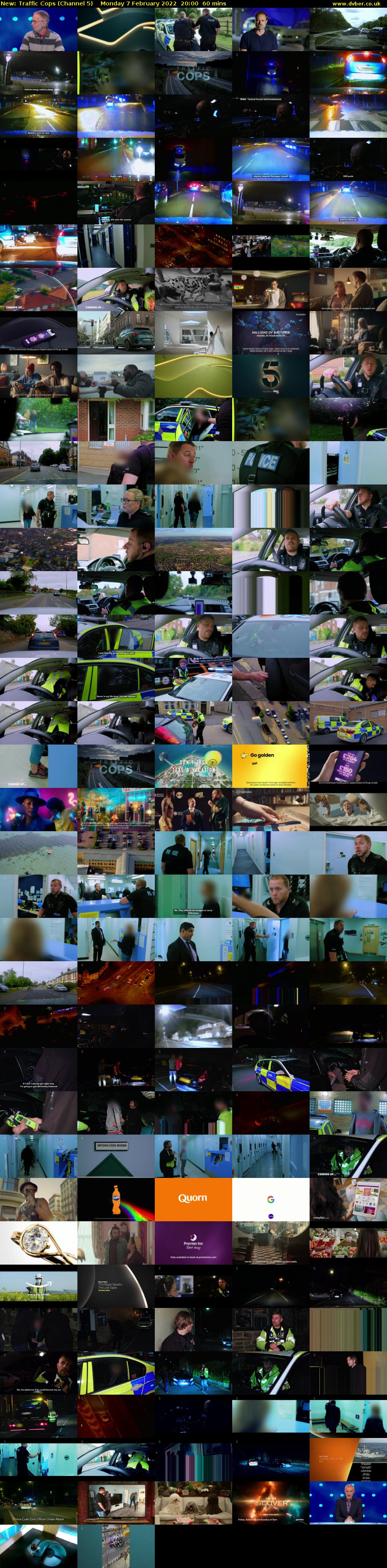 Traffic Cops (Channel 5) Monday 7 February 2022 20:00 - 21:00