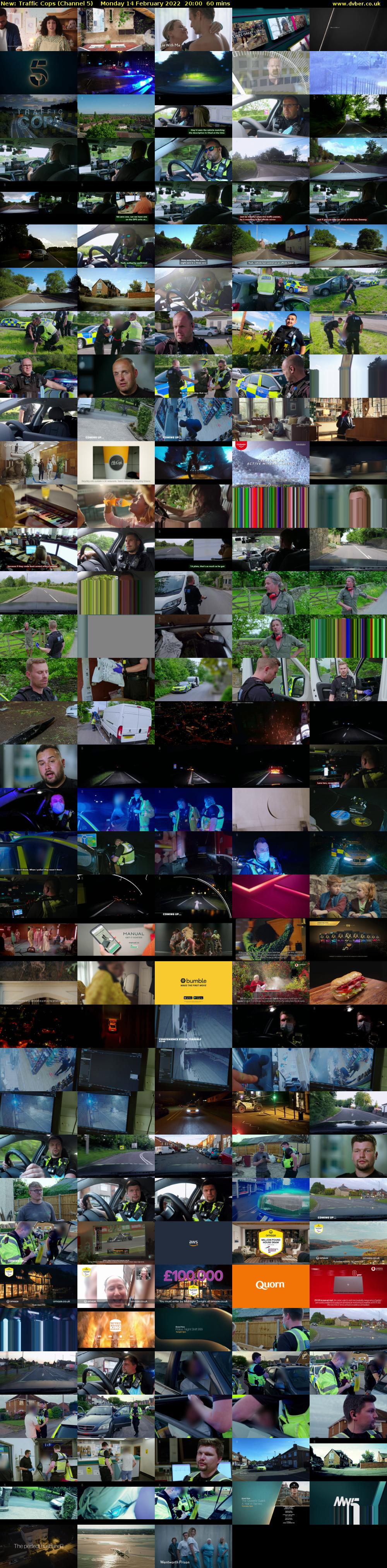 Traffic Cops (Channel 5) Monday 14 February 2022 20:00 - 21:00