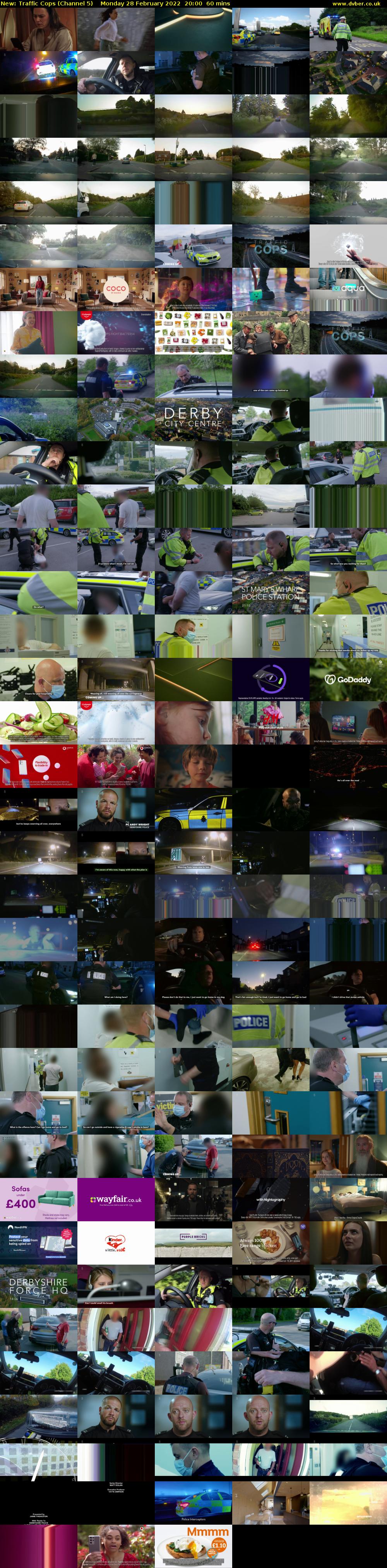 Traffic Cops (Channel 5) Monday 28 February 2022 20:00 - 21:00