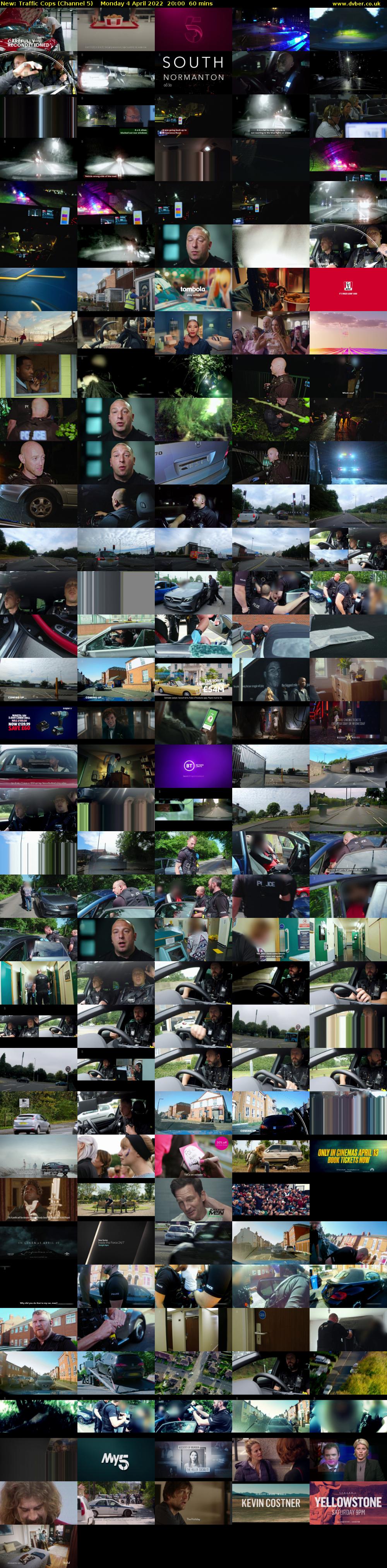 Traffic Cops (Channel 5) Monday 4 April 2022 20:00 - 21:00
