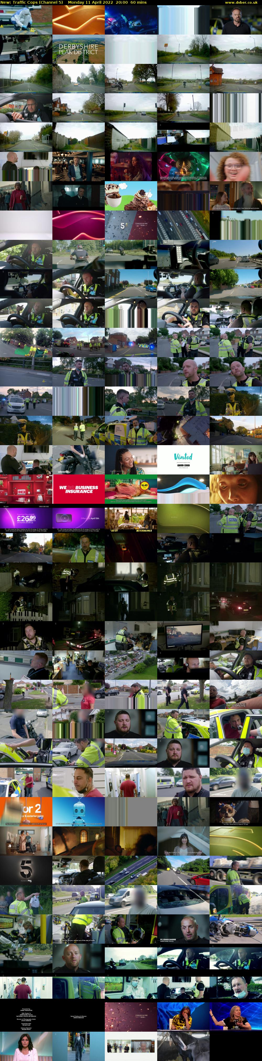 Traffic Cops (Channel 5) Monday 11 April 2022 20:00 - 21:00