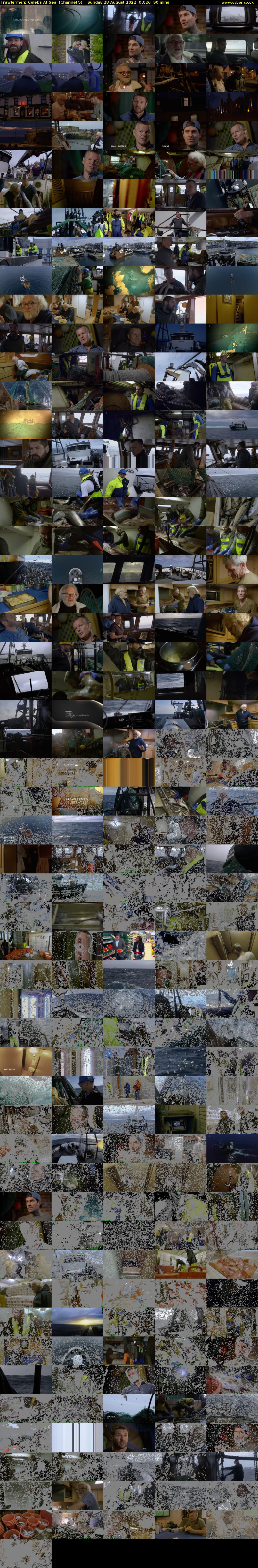 Trawlermen: Celebs At Sea  (Channel 5) Sunday 28 August 2022 03:20 - 04:50