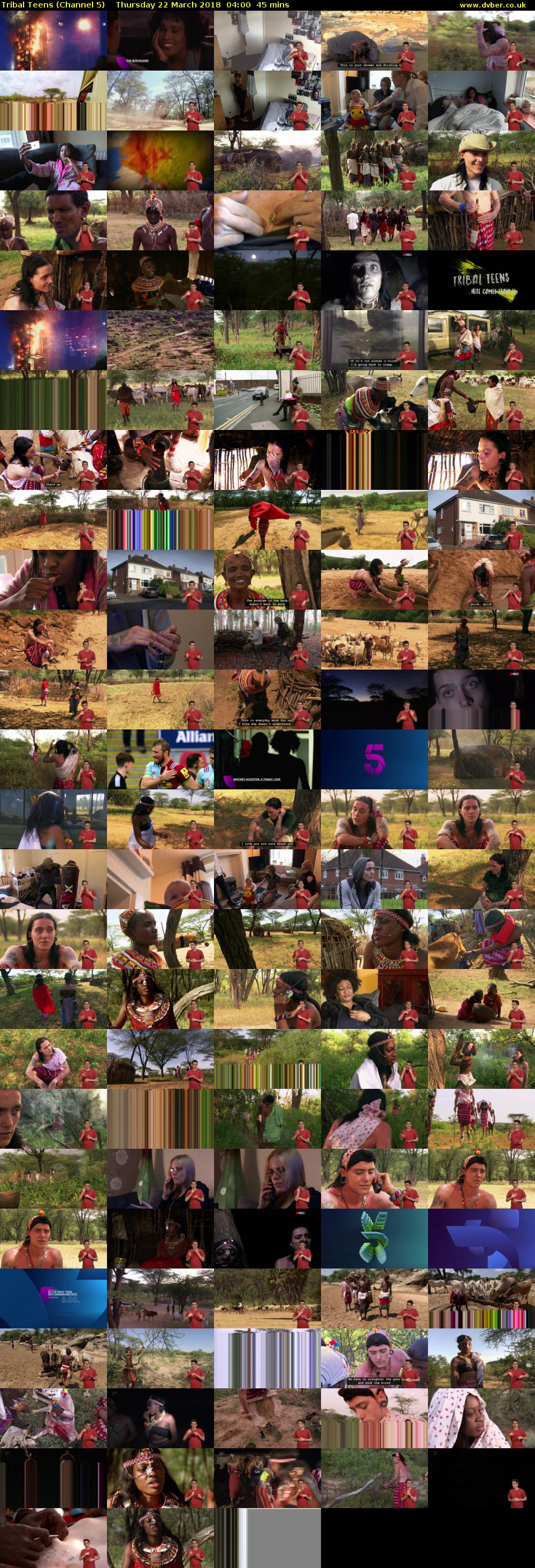 Tribal Teens (Channel 5) Thursday 22 March 2018 04:00 - 04:45