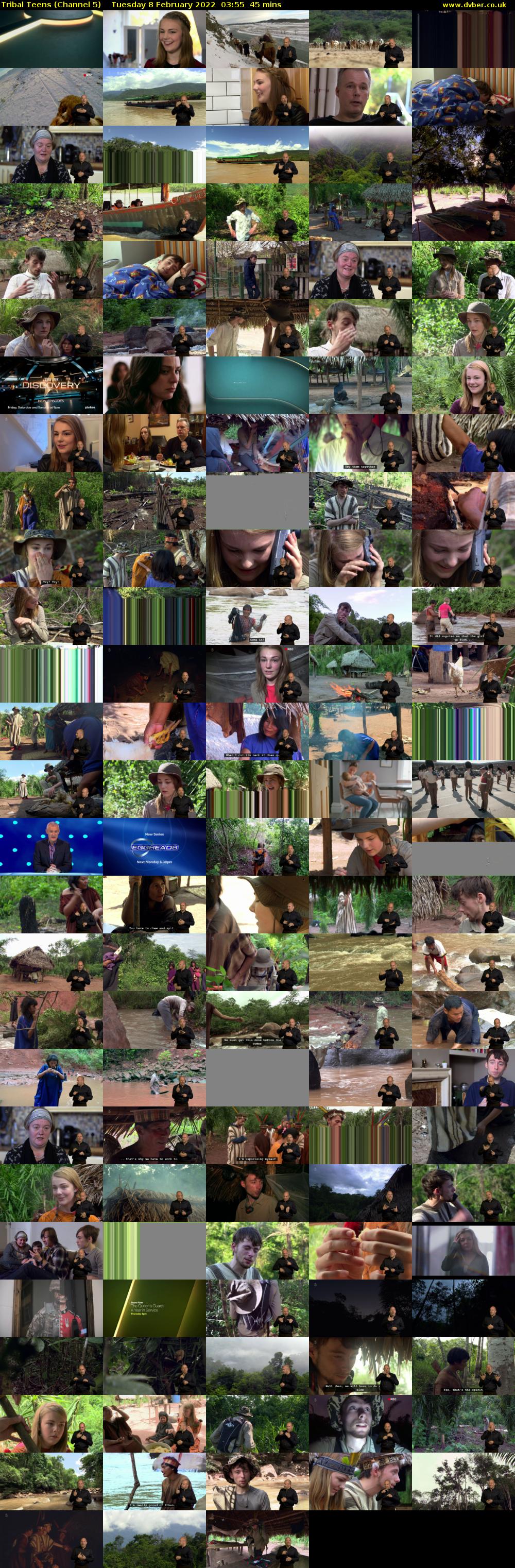 Tribal Teens (Channel 5) Tuesday 8 February 2022 03:55 - 04:40