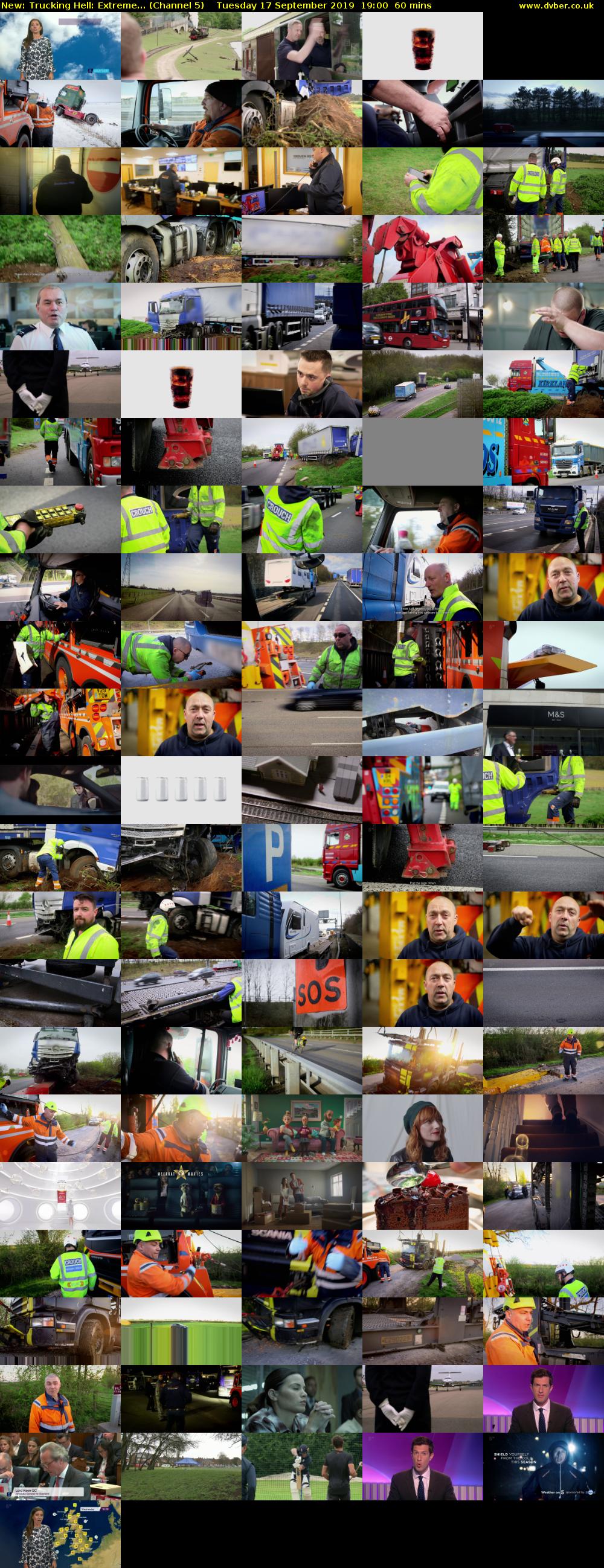 Trucking Hell: Extreme... (Channel 5) Tuesday 17 September 2019 19:00 - 20:00