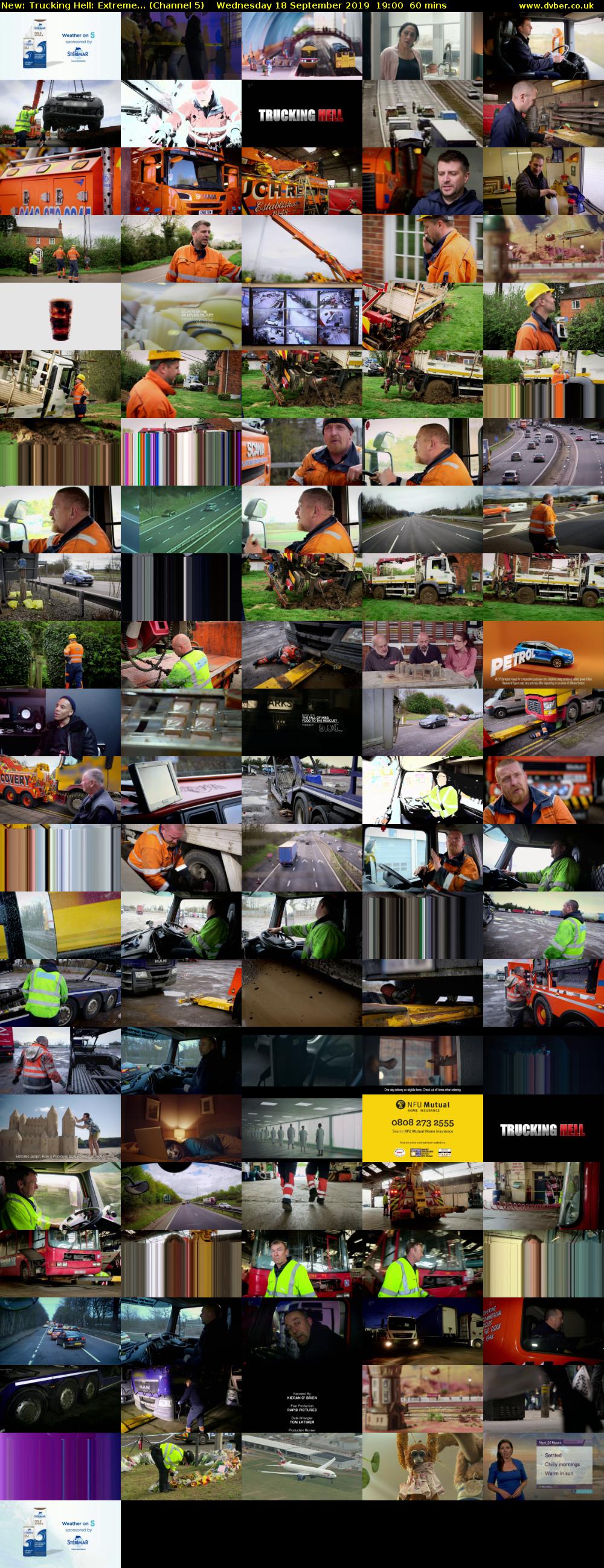 Trucking Hell: Extreme... (Channel 5) Wednesday 18 September 2019 19:00 - 20:00