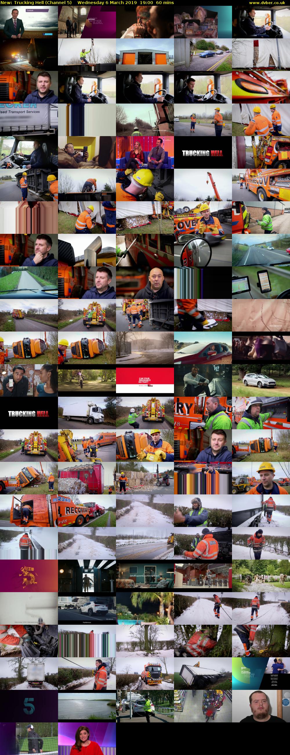Trucking Hell (Channel 5) Wednesday 6 March 2019 19:00 - 20:00