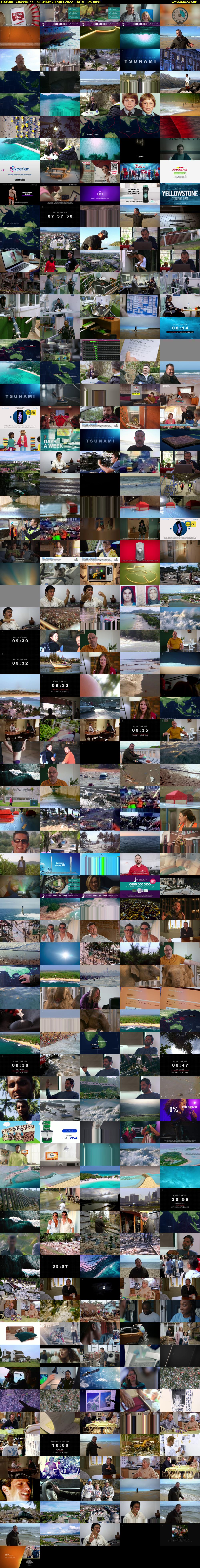 Tsunami (Channel 5) Saturday 23 April 2022 16:15 - 18:15