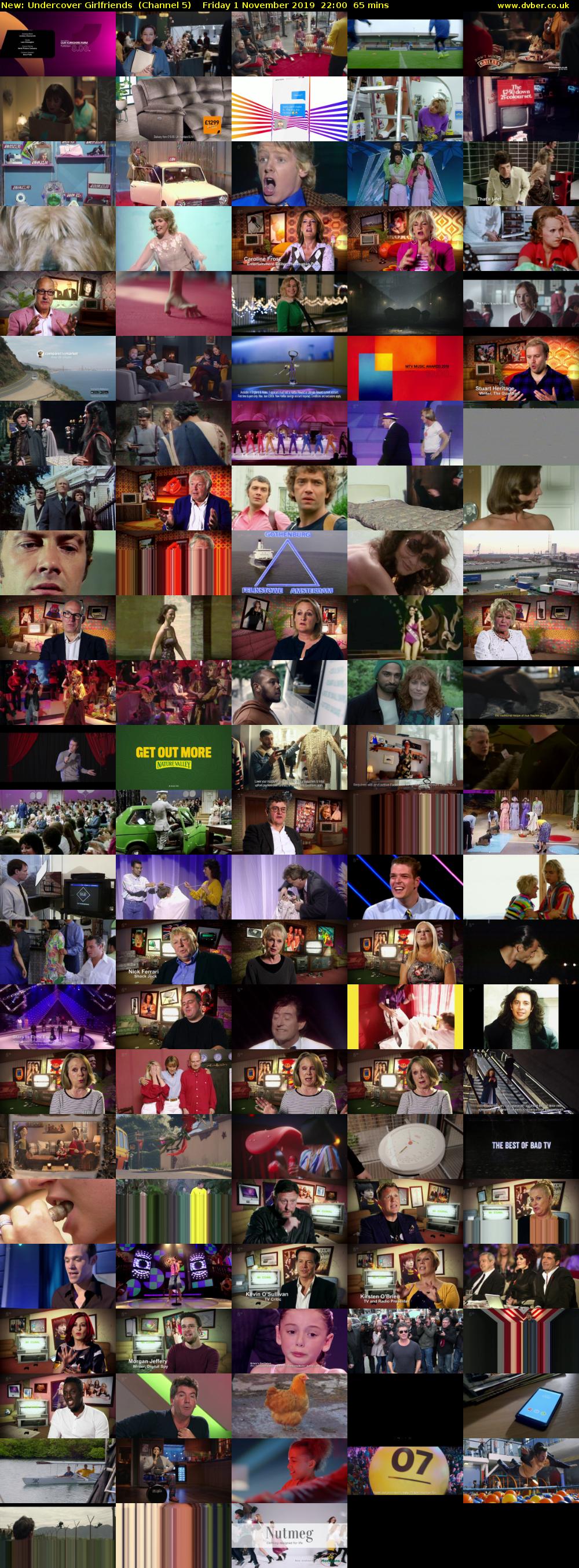 Undercover Girlfriends (Channel 5) Friday 1 November 2019 22:00 - 23:05