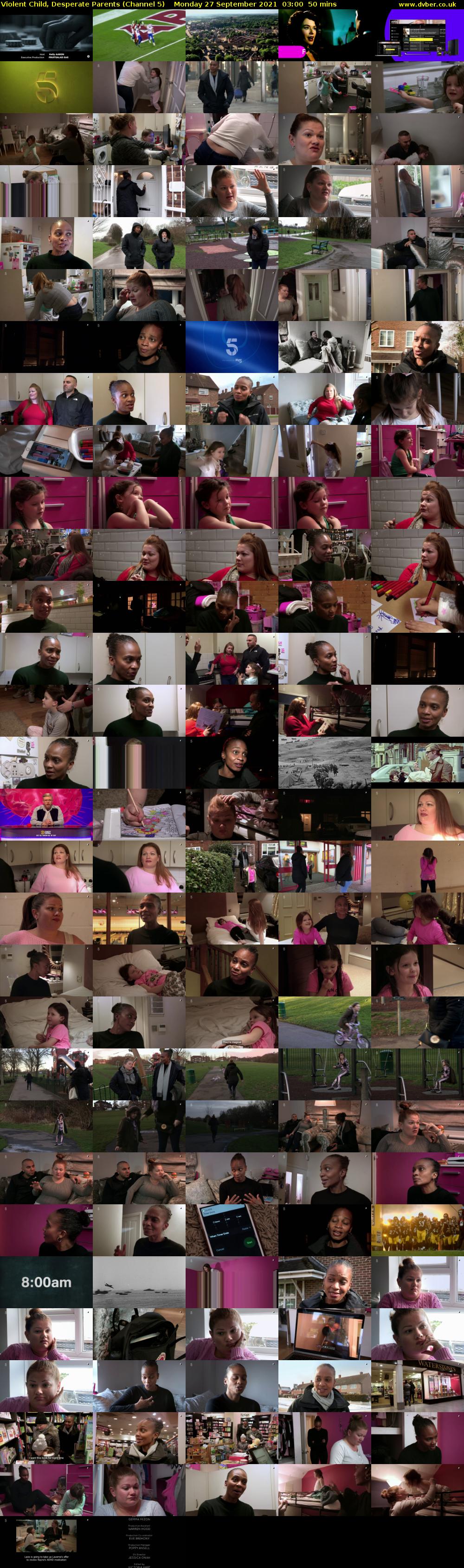Violent Child, Desperate Parents (Channel 5) Monday 27 September 2021 03:00 - 03:50