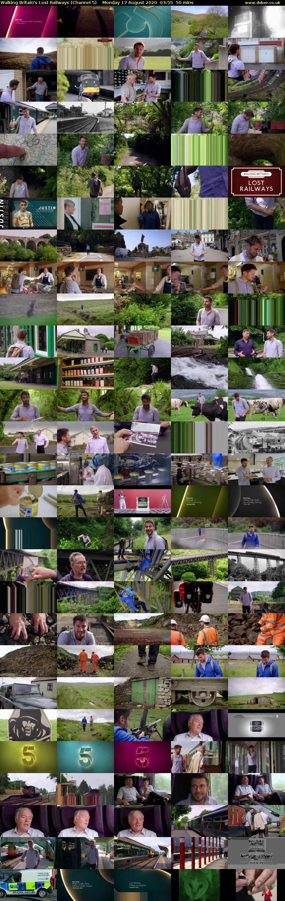 Walking Britain's Lost Railways (Channel 5) Monday 17 August 2020 03:55 - 04:45
