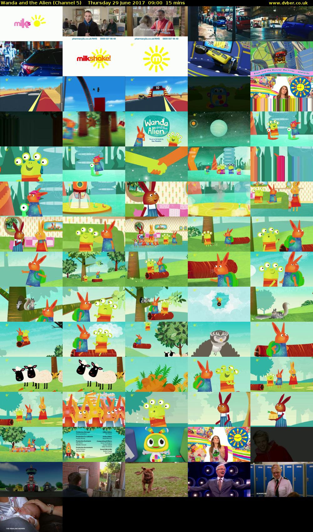 Wanda and the Alien (Channel 5) Thursday 29 June 2017 09:00 - 09:15
