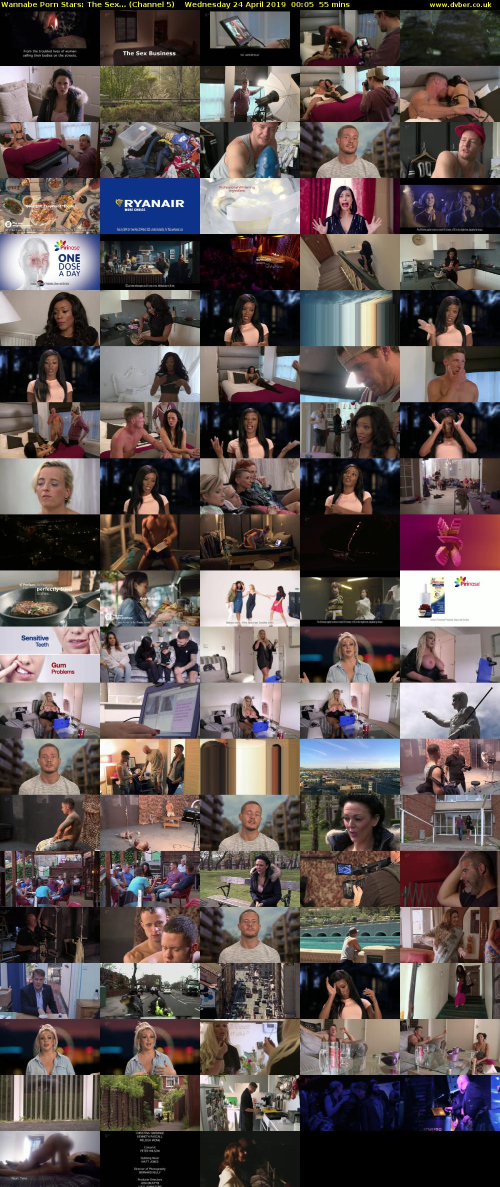 Wannabe Porn Stars: The Sex... (Channel 5) Wednesday 24 April 2019 00:05 - 01:00