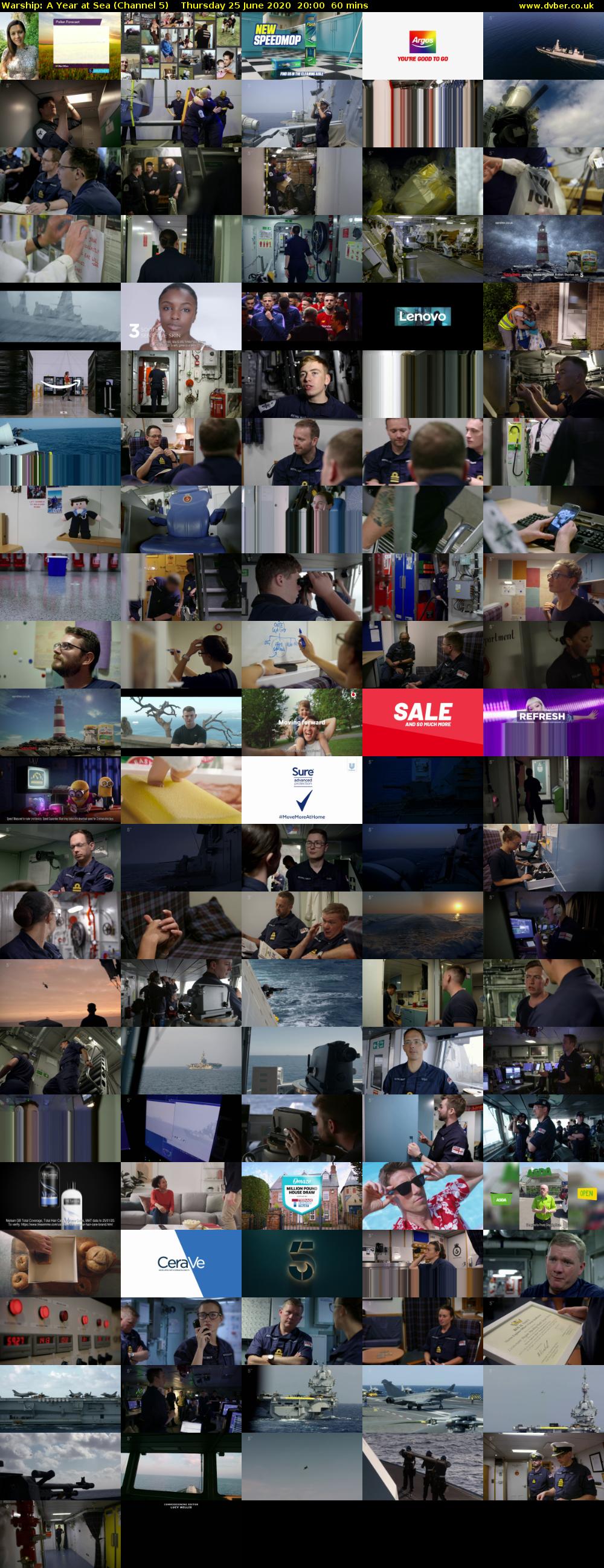 Warship: A Year at Sea (Channel 5) Thursday 25 June 2020 20:00 - 21:00