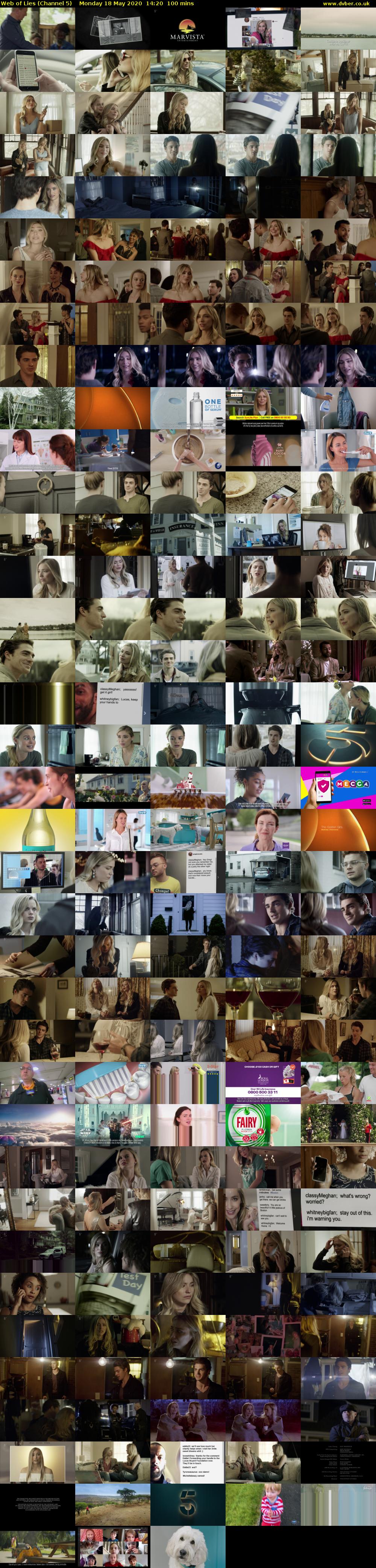 Web of Lies (Channel 5) Monday 18 May 2020 14:20 - 16:00
