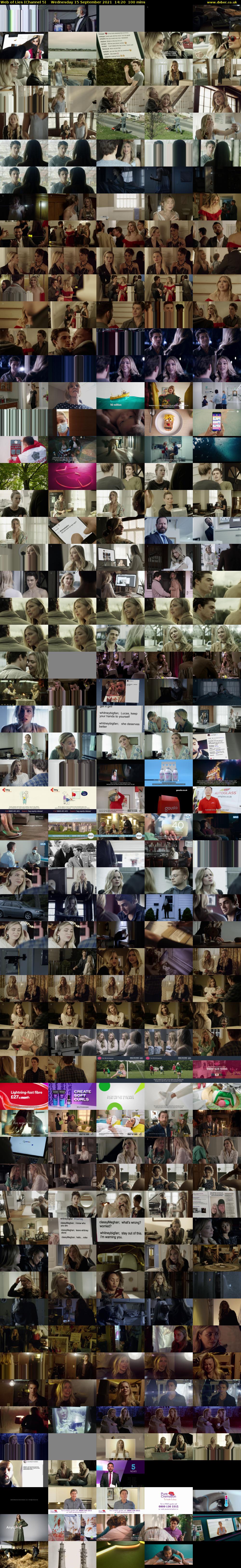 Web of Lies (Channel 5) Wednesday 15 September 2021 14:20 - 16:00
