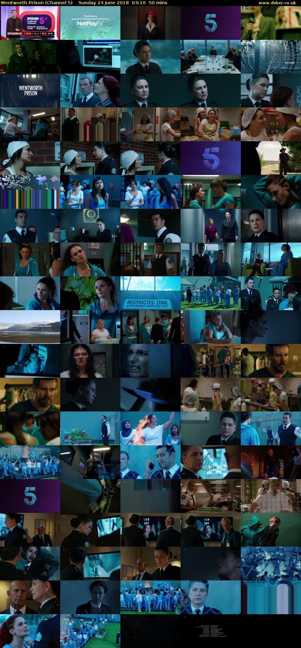 Wentworth Prison (Channel 5) Sunday 24 June 2018 03:10 - 04:00