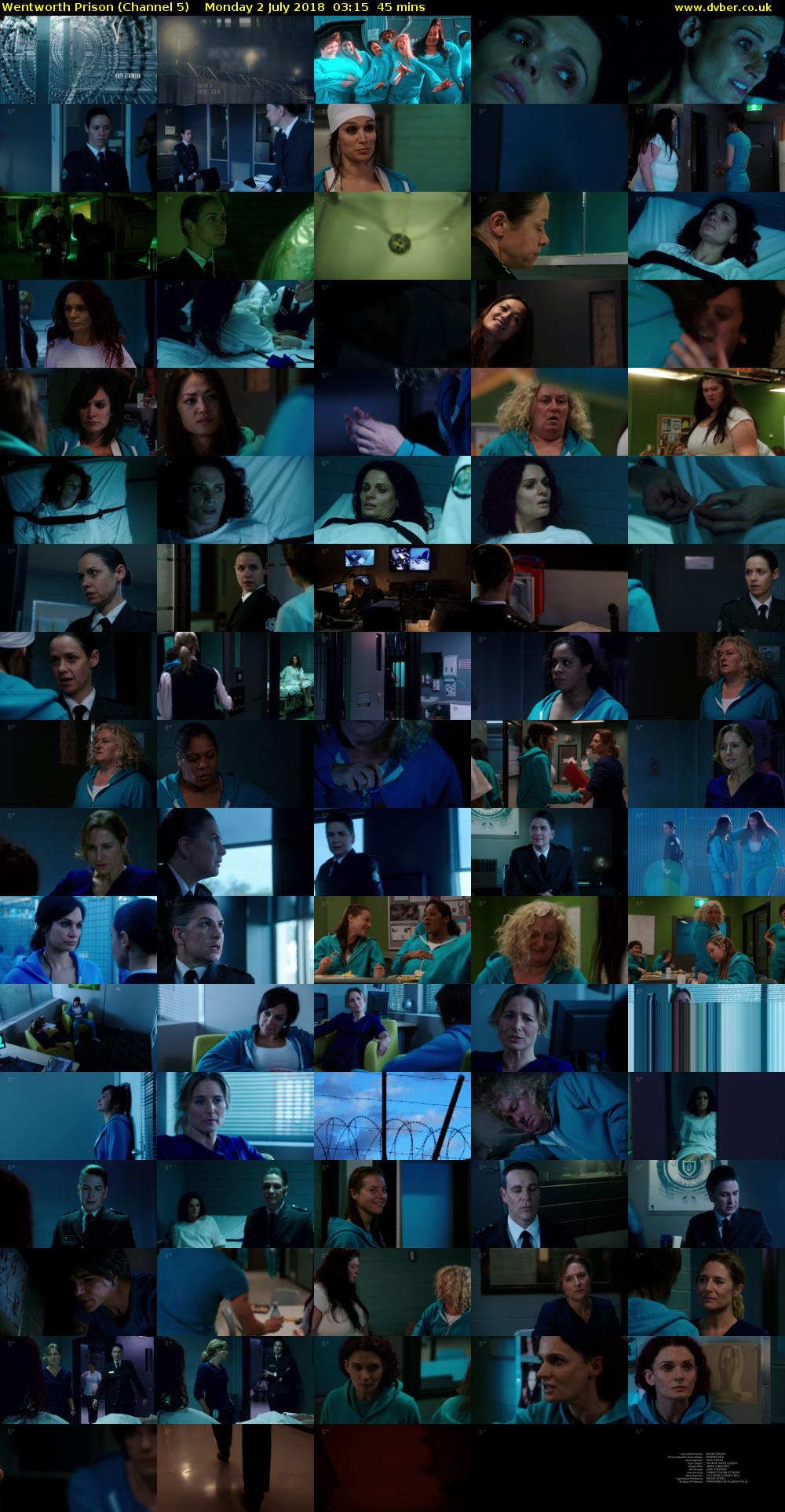 Wentworth Prison (Channel 5) Monday 2 July 2018 03:15 - 04:00