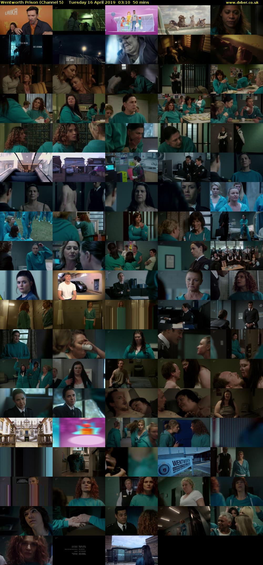 Wentworth Prison (Channel 5) Tuesday 16 April 2019 03:10 - 04:00