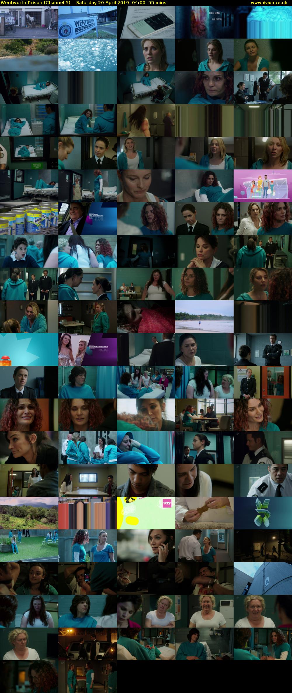 Wentworth Prison (Channel 5) Saturday 20 April 2019 04:00 - 04:55